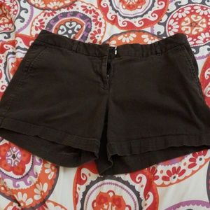 LAND'N SEA brown twill shorts